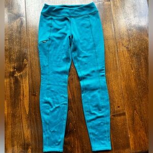 Patagonia Women’s Crosstrek Fleece Bottoms Teal Size XS